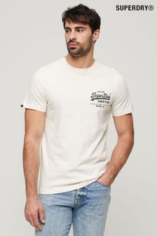 乳白色 - Superdry Tokyo Graphic T-shirt (B37605) | NT$1,400