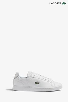 Lacoste Carnaby Pro Leather White Trainers (B37704) | KRW202,800