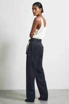 Atelier Cupro Belted Suit Trousers (B37749) | NT$18,900