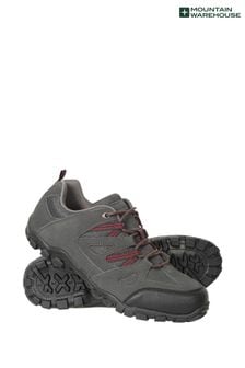 Mountain Warehouse Grey Mens Outdoor III Walking Shoes (B38165) | 183 QAR