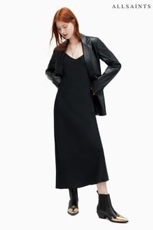 AllSaints Black Bryony Dress (B38296) | €126
