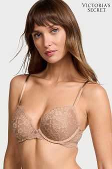 Victoria's Secret Praline Nude Lace Push Up Bra (B38307) | kr1 030