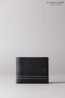 أسود - محفظة Keswick الرجالية الجلدية من Lakeland Leather (B38382) | 255 ر.س