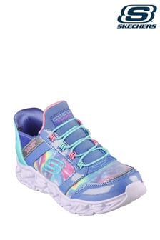 Skechers Kids Galaxy Lights Tiedye Takeoff Slip In Trainers (B38618) | 31 ر.ع