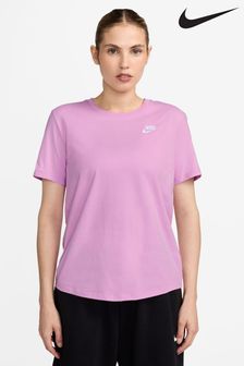 Nike Light Pink Sportswear Club Essentials T-Shirt (B38731) | kr480