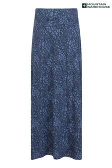 Mountain Warehouse Blue Womens Shore Long Jersey Skirt (B38740) | $51