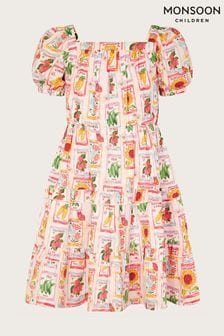 Monsoon Pink Garden Print Dress (B38806) | €33 - €38