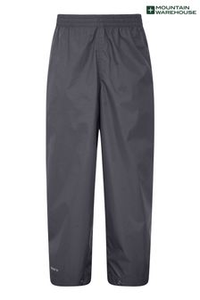 Mountain Warehouse Grey Pakka Kids Waterproof Over Trousers (B38918) | SGD 45