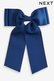 Navy Back to School Long Bow Clip (B39187) | BGN 19