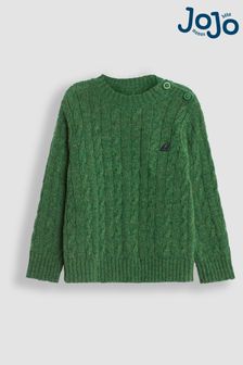 Boys green jumper top