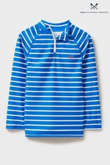 Débardeur Crew Clothing Company classique en polyester bleu uni (B39461) | €23 - €26