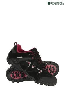 Mountain Warehouse Black Curlews Womens Waterproof Shoes (B39509) | kr636