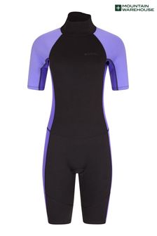 紫色 - Mountain Warehouse女裝短款潛水布泳衣 (B39830) | NT$3,270
