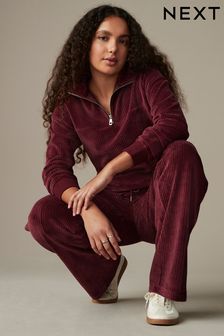 Women s Plain Velvet Sweatshirtsandhoodies Next Ireland