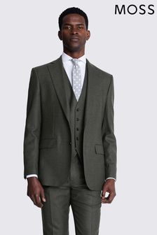MOSS Tailored Fit Army Green Performance Jacket (B40002) | $324