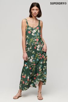 Superdry Woven Tiered Maxi Dress