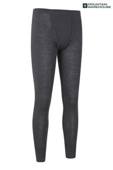 Серый - Мужские термо-спортивные брюки из мериносовой сорочки Mountain Warehouse (B40131) | €64