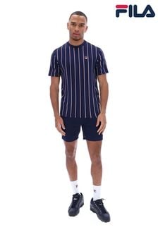 Fila Blue Lee Pin Striped T-Shirt (B40392) | OMR16