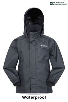 Mountain Warehouse Black Kids Pakka Waterproof Jacket (B40441) | ￥4,400