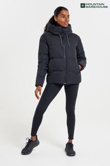 Mountain Warehouse Black Womens Cosy Extreme Short Down Jacket (B40656) | 633 QAR