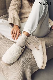 Cream slippers online