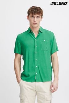 Blend Green Short Sleeve Shirt (B41290) | kr363