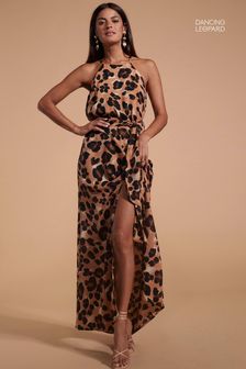 Dancing Leopard Animal Sunset Dress