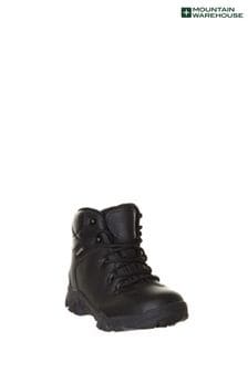 Mountain Warehouse Black Canyon Kids Leather Waterproof Walking Boots (B41458) | €88