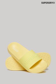 Superdry Yellow Vegan Logo Pool Sliders (B41640) | 1,545 UAH