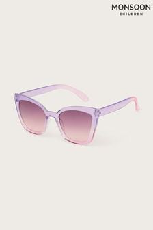 Monsoon Purple Ombre Cat Eye Sunglasses (B41870) | $24