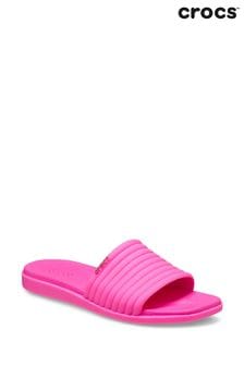 Crocs Pink Miami Slide Sandals (B41973) | $60