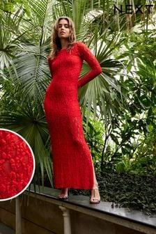Lace maxi dress boutique on sale