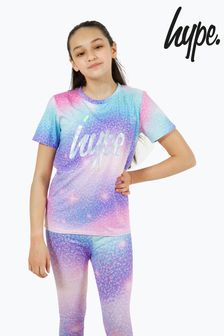 Hype Girls Purple Multi Star Dust T-Shirt (B42191) | MYR 126