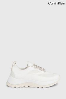 Calvin Klein Runner Lace-Up White Trainers