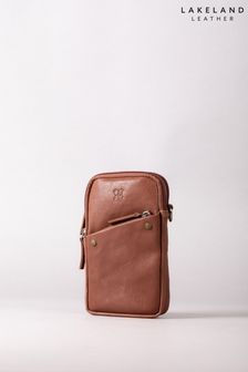Lakeland Leather Brown Harstone Travel Bag (B42256) | $64