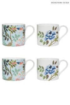 Designers Guild Porcelaine De Chine Mugs Set Of 4 (B42333) | €53