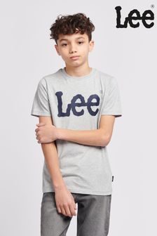 Szary - Lee Boys Wobbly Graphic T-shirt (B42339) | 115 zł - 140 zł