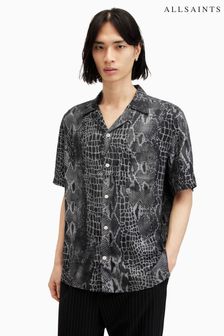 AllSaints AllSaints Skrale Black Shirt