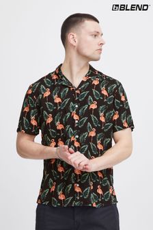 Blend Printed Resort Short Sleeve Shirt (B42757) | kr640