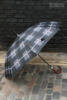 Totes Grey ECO-BRELLA® Auto Walker Umbrella (B43105) | $72