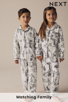 Boys Pyjamas Long Sleeve Matching Family Nightwear Next Oman