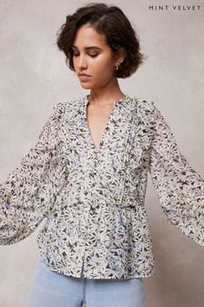 Blusa con estampado floral de Mint Velvet (B43425) | 112 €