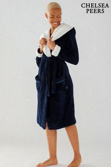 Chelsea Peers Blue Fluffy Dressing Gown (B43435) | €60