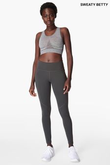 Sweaty Betty Slate Grey Full Length Power Workout Leggings (B43527) | 436 QAR
