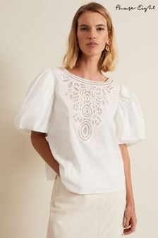 Phase Eight Lace Front Lillianna Blouse (B44497) | ‏397 ‏₪