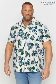 Badrhino Big & Tall Tropical Shirt (B44504) | 16 ر.ع