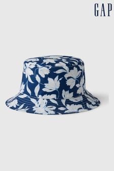 Gap Blue Floral Kids Organic Cotton Print Bucket Hat (B44527) | €21