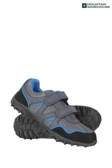 Azul - Zapatillas de deporte de niño Mars anti-huellas de Mountain Warehouse (B44695) | 37 €