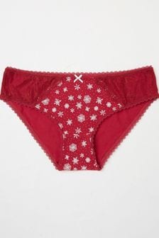 Fatface Snowflake Mini Knickers (B44724) | DKK90