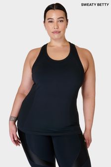 Sweaty Betty Black Athlete Seamless Workout Tank Top (B45732) | €57